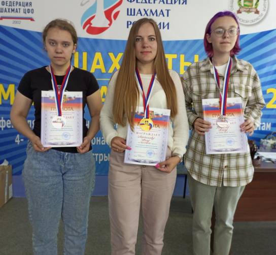 В Брянске определились чемпионы области по шашкам среди мужчин и женщин
