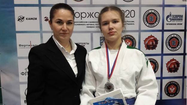 Брянская дзюдоистка Никитина стала второй на всероссийском турнире
