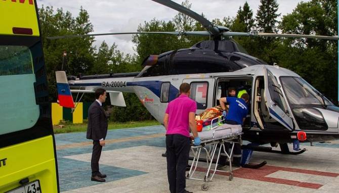 В Брянской области планируют построить 22 вертолетные площадки