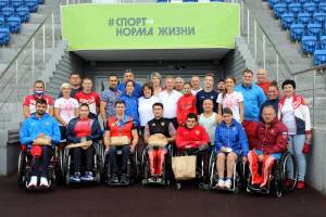 В Брянске тренируется паралимпийская сборная России