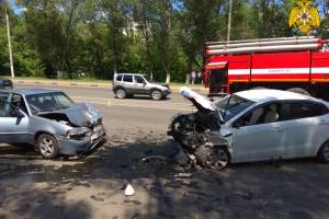 В Брянске ранены 2 человека в страшном ДТП на Новостройке