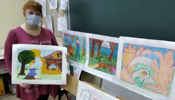 В Брянске подвели итоги детского конкурса рисунков «Твоя безопасность!»