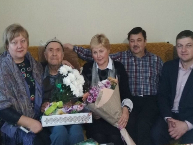 Путин поздравил брянского ветерана с 95-летием