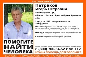 В Брянской области погиб заблудившийся в лесу 54-летний Игорь Петраков