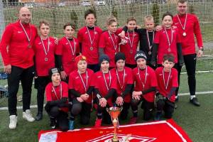 Юные футболисты брянского «Спартака» заняли 2 место на турнире в Орле