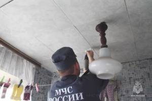 В Клинцах проверили работоспособность домашних пожарных извещателей