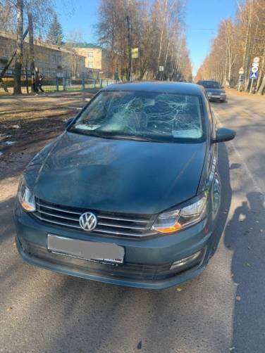 В брянском посёлке Локоть водитель Volkswagen сбил женщину и девушку