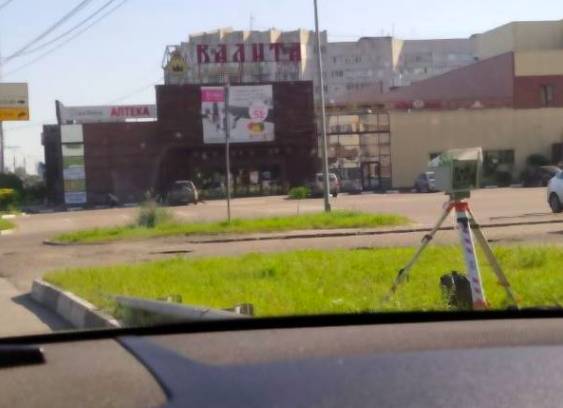 В Брянске смотрящий за камерой нарушил правила установки прибора