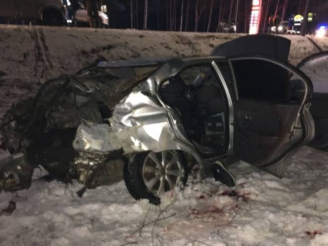 В жутком ДТП на брянской трассе погиб 43-летний водитель Hyundai