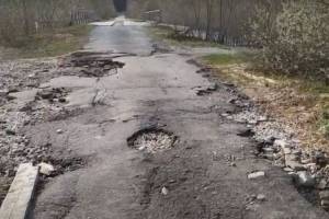 На Брянщине половодье разрушило дорогу между Жуковкой и Рогнедино