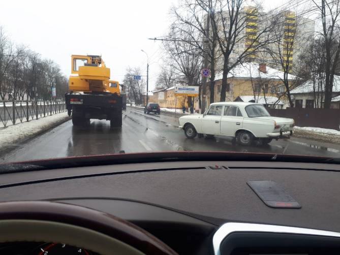 В Брянске на проспекте Московском произошло ДТП