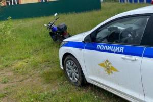 В Дятьковском районе поймали 16-летнего мопедиста без прав