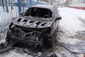 Сожженный автомобиль брянской журналистки 9 января прошел техобслуживание