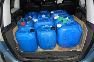 В Брянске помощник машиниста попался на краже 80 литров дизтоплива