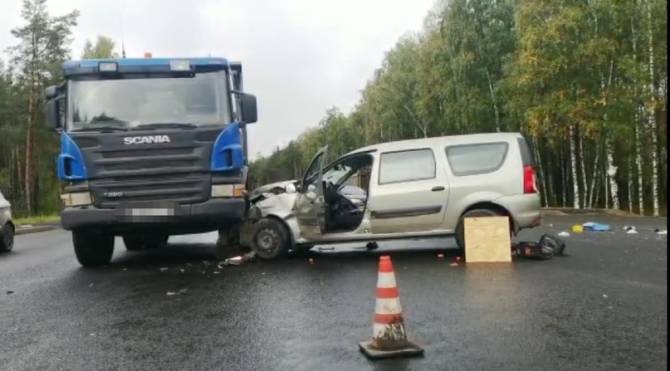 В массовом ДТП на ремонтируемой дороге под Новозыбковом погиб 60-летний мужчина