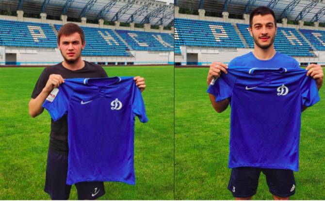 Брянское «Динамо» подписало контракты с двумя футболистами