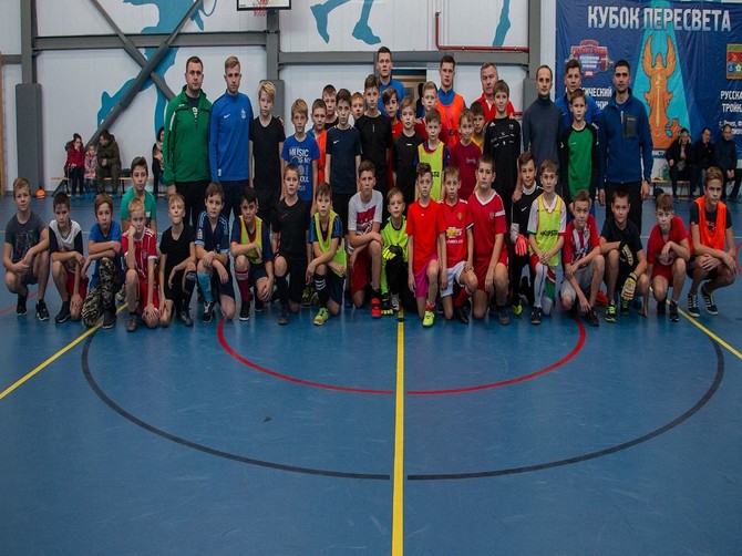 Футболисты «Динамо» провели в Почепе мастер-класс