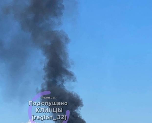 В Клинцах сообщили о крупном пожаре на предприятии