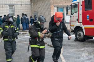 В Брянске в общежитии БГУ потушили условный пожар