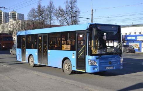 В Брянске неаккуратный водитель автобуса едва не уронил пассажиров