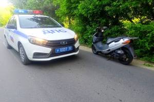 В Новозыбкове задержали 34-летнего мотоциклиста без прав
