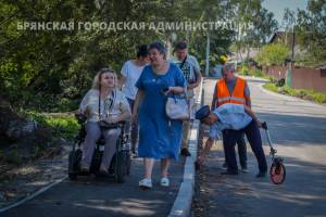 В Брянске прошла приемка отремонтированной улицы Зеленой