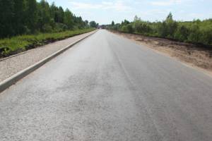 Под Брянском завершается ремонт дороги «Красный Бор – Станция Чернетово»