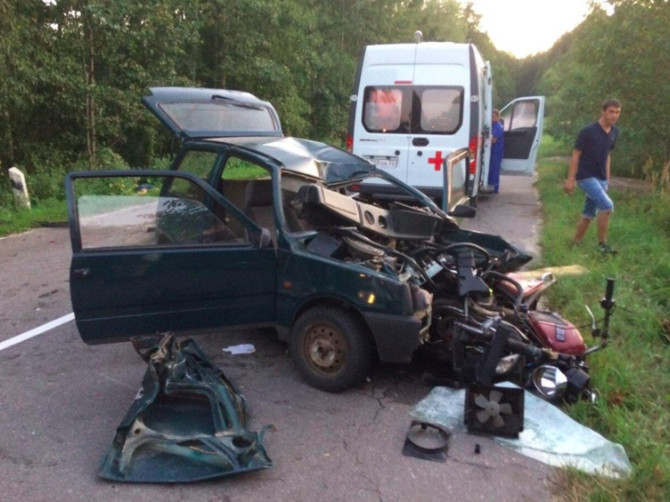 В Брасовском районе молодой мотоциклист погиб в жутком ДТП
