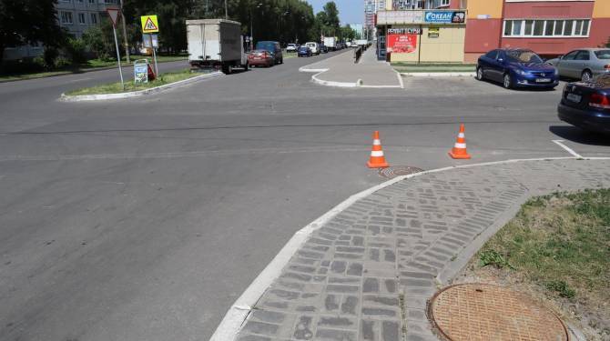 В Брянске дорогу к школе №71 обезопасят к концу года