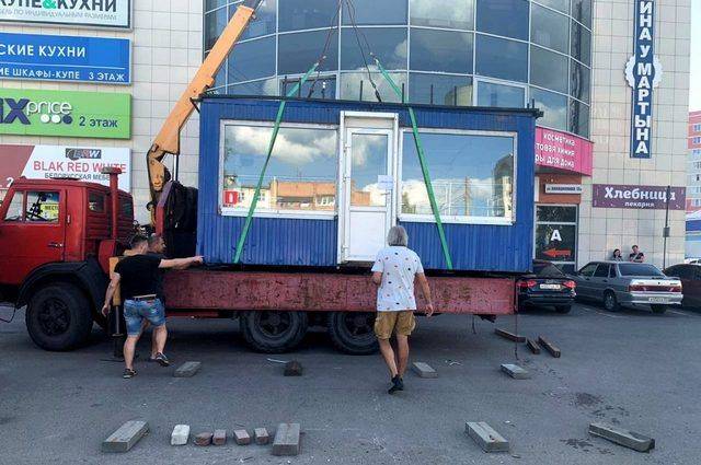 В Брянске снесут 45 незаконных торговых ларьков