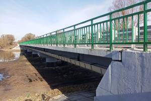 В Брянской области отремонтировали мост через реку Вабля