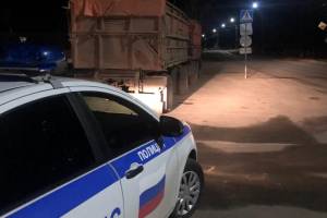Ночью по Климово разъезжал пьяный водитель грузовика