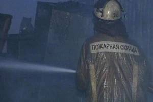 В селе Брянского района сгорела частная баня
