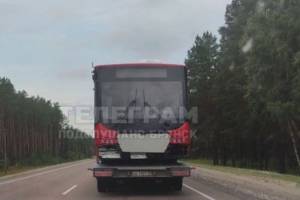На подъезде к Брянску заметили эшелон новых троллейбусов