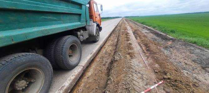 На Брянщине начался ремонт трассы «Украина» до посёлка Локоть