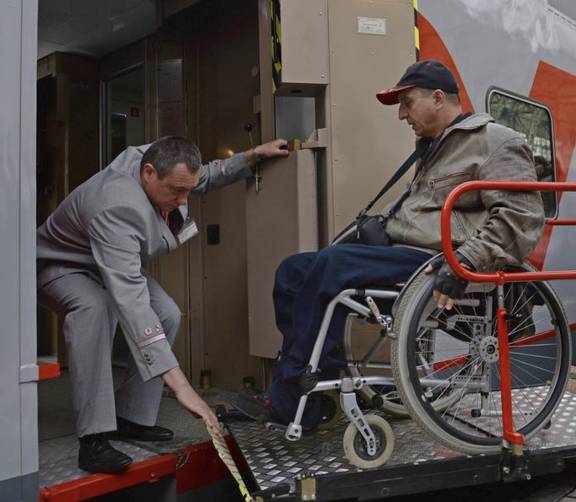 Более 800 инвалидов отправились в путешествия с вокзала «Брянск-I»
