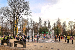 За выходные в обновленном Майском парке побывали тысячи брянцев