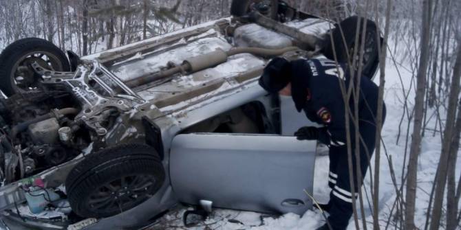 Под Карачевом пьяный 39-летний водитель сломал ключицу