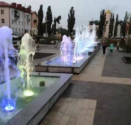 В Брянске запустили фонтан перед бывшим заводом «Литий»
