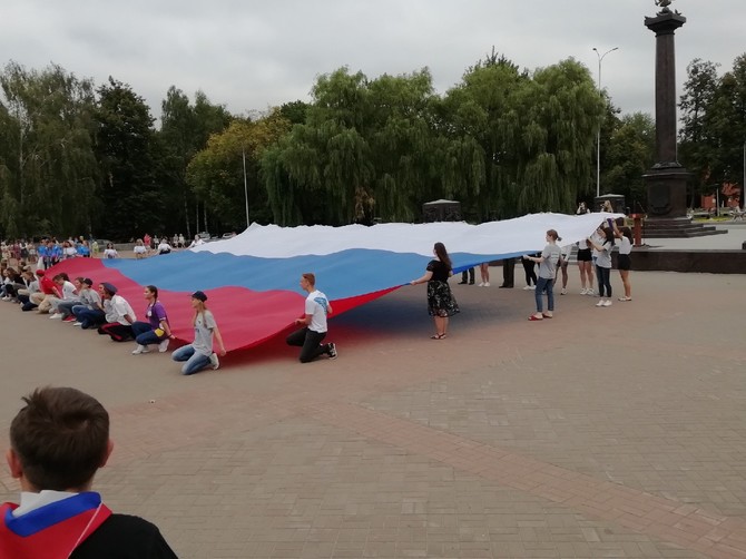 Молодежная акция прошла на Кургане Бессмертия