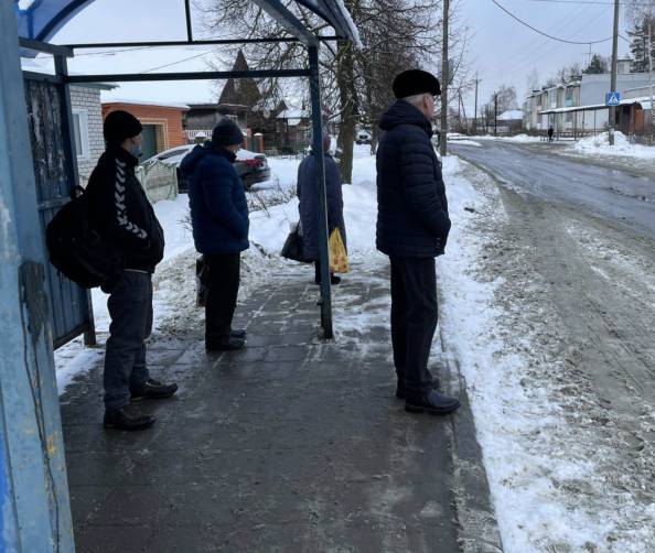 Из-за болезни водителей в Брянске исчезли автобусы в новогоднее утро