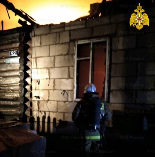 После смертельного пожара под Брянском без жилья остались женщина с детьми