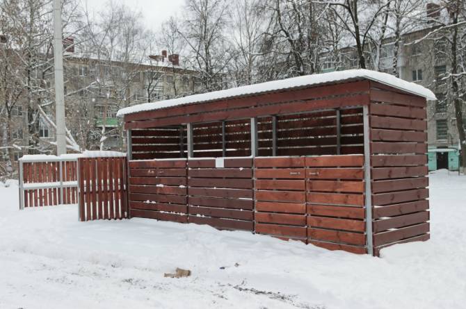 В Брянске на благоустройство 60 контейнерных площадок выделили 18,5 млн рублей