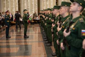Брянские новобранцы Преображенского полка приняли присягу