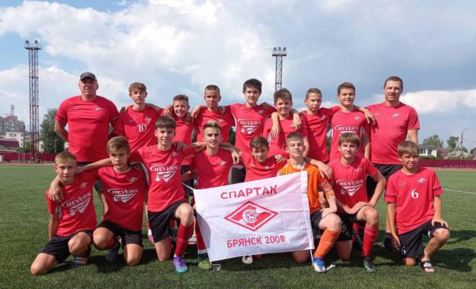 Юные футболисты брянского «Спартака» победили на первенстве области