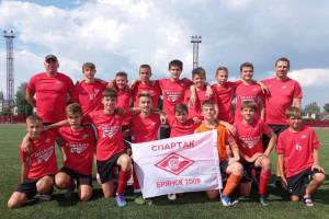 Юные футболисты брянского «Спартака» победили на первенстве области