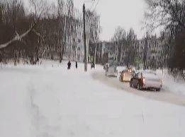 В Брянске водитель маршрутки №43 высадил женщину с ребенком на мороз