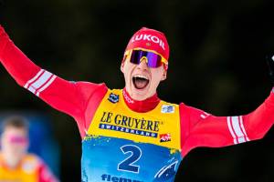 Брянский лыжник Большунов выиграл серебро гонки в Эстерсунде