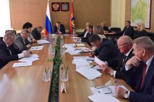 В Брянске губернатор Богомаз провел совещание со своими заместителями