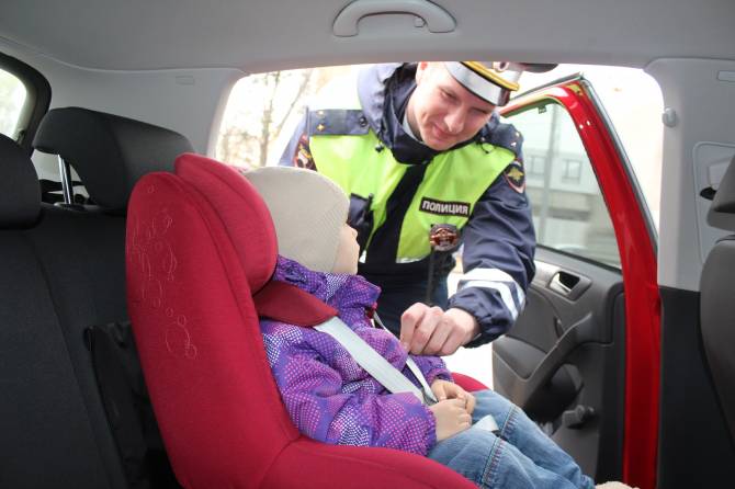 В Брянской области пресекли 225 нарушений перевозки детей в автомобилях